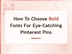 Best Bold Title Fonts for Eye-Catching Pinterest Pins That Get Noticed