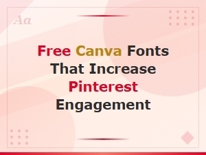 Free Canva Fonts That Skyrocket Your Pinterest Engagement Fast